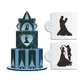 DANCING COUPLE STENCIL 2PCS